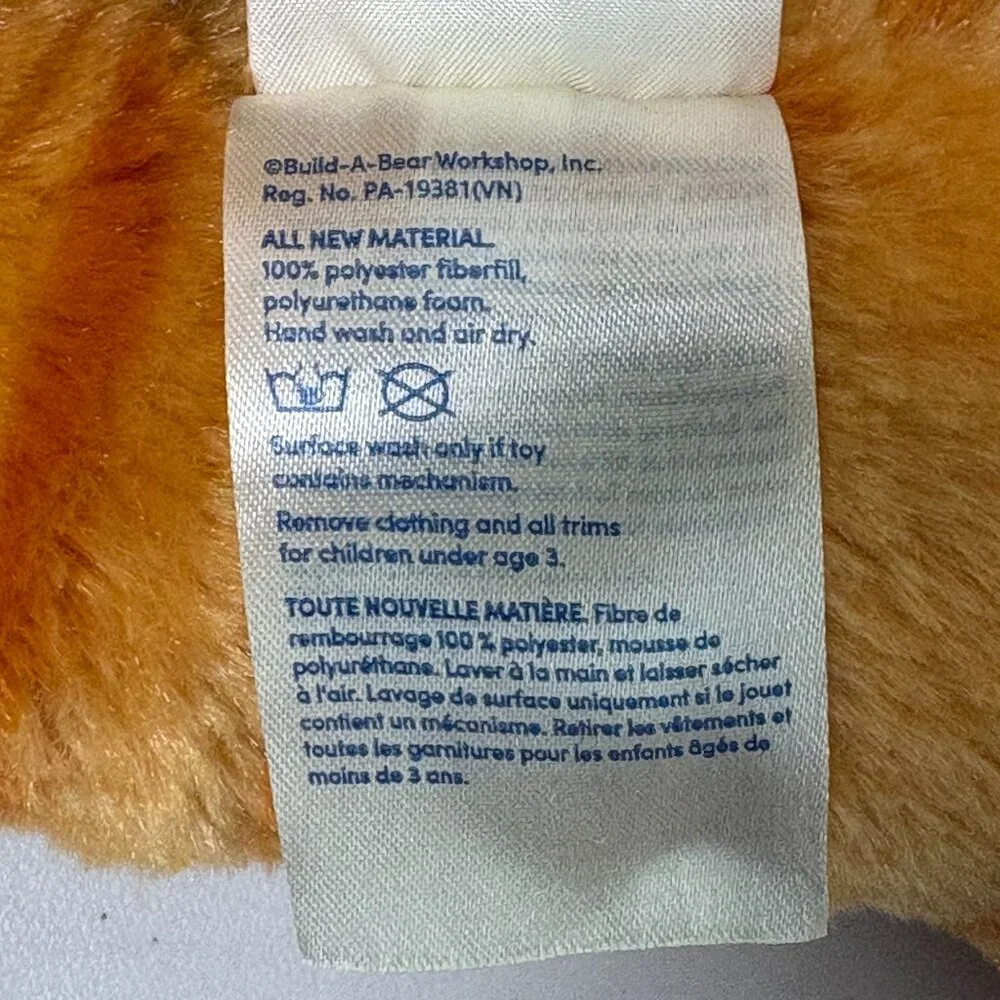 Build A Bear 1998 Floppy Kitty‎ 25th Anniversary Collection Plush Cat
